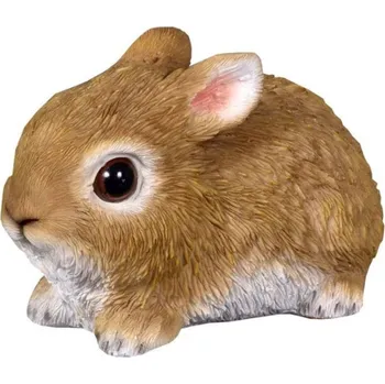 Zahradní dekorace NOHEL GARDEN Zajíc ležící 10x7x6cm, polyresin