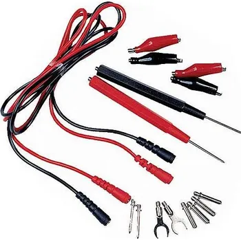 Měřící kabely 600V/10A s vyměnitelnými adaptéry