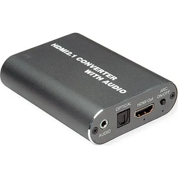 Video kabel HDMI audio extraktor, 8K@60Hz, HDMI -> HDMI / S/PDIF / jack 3,5mm