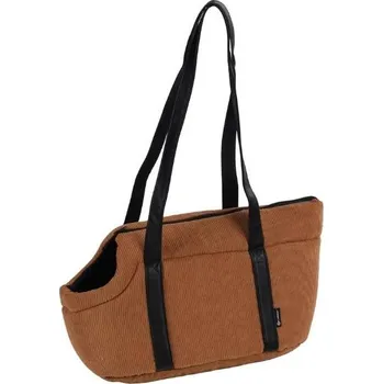 Taška pro psa a kočku Taška FLAMINGO Alessia hnědá 46x23x25cm (do max. 6kg)