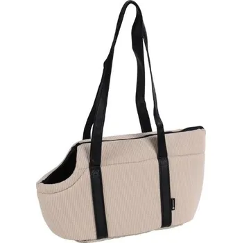 Taška pro psa a kočku Taška FLAMINGO Alessia bílá 46x23x25cm (do max. 6kg)