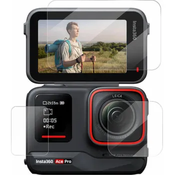 Sportovní kamera Tvrzená skleněná fólie TELESIN pro Insta360 Ace Pro / Ace
