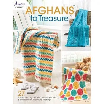 Cizojazyčná kniha Afghans to Treasure - Crochet, Annie's