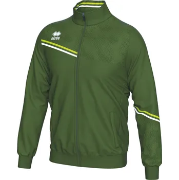 Pánská mikina ERREA´ ERREA ERICK Pánská mikina BARVA: khaki - neon zelená - bílá, Velikost: XXL Lehká sportovní mikina s rolákem na zip a moderním designem