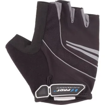 Cyklistické rukavice Rukavice PRO-T Plus Salerno černo-černá, M