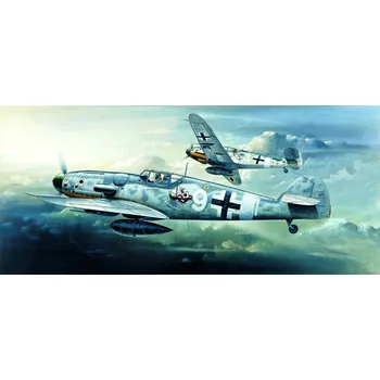 Plastikový model Academy Model Kit letadlo 12467 - MESSERSCHMITT BF109G-6 (1:72)