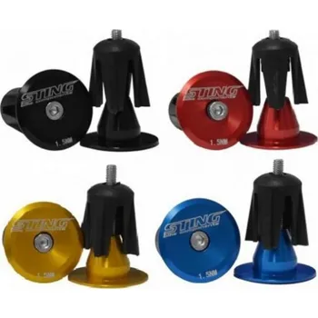 grip záslepky do řidítek STING ST-PLUG02 pár modré