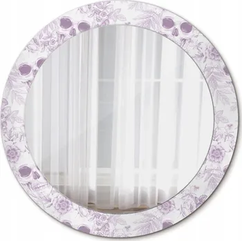 Zrcadlo Kulaté Zrcadlo do Obýváku Nástěnné Lebky 70cm