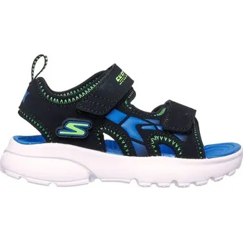 Chlapecká obuv Dětské sandály Skechers RAZOR SPLASH - AQUA BUDDIES 29 Černá, Modrá, Reflexní neon, Bílá