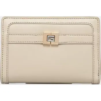 Peněženka Kožená peněženka Guess béžová barva, RW1719 P5101 RW1719.P5101 01X, vel. ONE SIZE