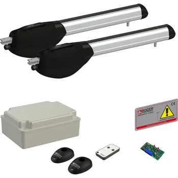 Pohon brány ROGER TECHNOLOGY ROGER SET R20/311 - pohony křídlových bran do 2,5m jednoho křídla