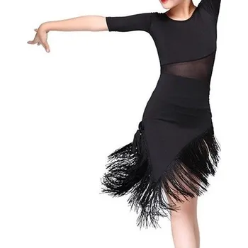 Dívčí šaty Dívčí šaty na latinu Loreta Černá 110