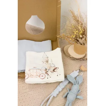 Kojenecké oblečení Kojenecká sada Jamiks LOU LOU.or.Kom.pie.JLH125.K modrá 50X, vel. ONE SIZE