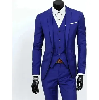 Pánský oblek Společenský pánský oblek MC118 Velikost: 3XL, Barva (Varianta): Sada 2 ks Bao Lan