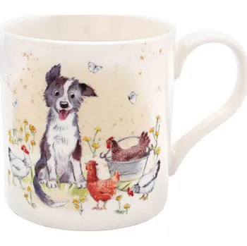 Leonardo, Anglie Leonardo - Porcelánový hrnek Kolie a slepičky v dárkové krabičce - 275 ml