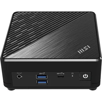 Stolní počítač MSI Cubi ADL-002EU N100 mini PC Intel Celeron N 4 GB DDR4-SDRAM 128 GB SSD Windows 11 Pro Pracovní stanice Černá