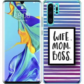Pouzdro na mobilní telefon VSECHNONAMOBIL 29899 MY ART Ochranný kryt Huawei P30 Pro WIFE (001)