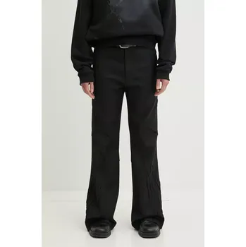 Pánské kalhoty Kalhoty Heliot Emil, XS, černá, 99X