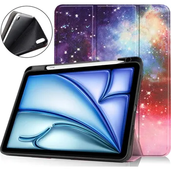 Pouzdro na tablet VSECHNONAMOBIL 77194 ART Zaklápěcí pouzdro pro Apple iPad Air 11 2025 / Air 11 2024 GALAXY