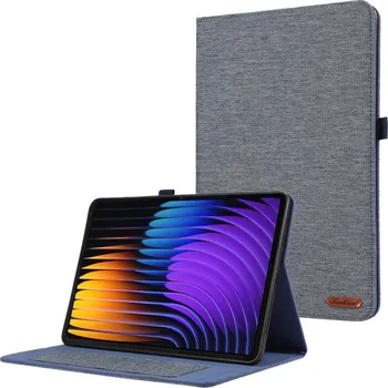 Pouzdro na tablet VSECHNONAMOBIL 103530 FABRIC Zaklápěcí kryt pro Xiaomi Pad 7 / Pad 7 Pro modrý