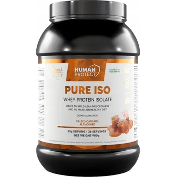 Protein Human Protect PURE WHEY ISOLATE 900g PROTEIN IZOLÁT WPI Slaný karamel