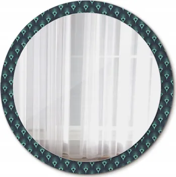 Zrcadlo Zrcadlo Závěsné do Koupelny Květinový vzor 100cm