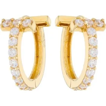 Náušnice Zlaté moderní náušnice