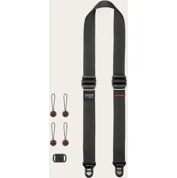 Popruh k fotoaparátu a kameře Peak design Slide lite logo Fujifilm