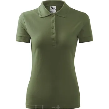 Dámská polokošile MALFINI PIQUE POLO, barva khaki, velikost 2XL