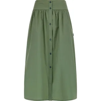 Dámská sukně SUKNĚ WOOLRICH POPLIN SKIRT SAGE