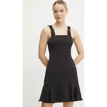 Dámské šaty Šaty Armani Exchange černá barva, mini, XW000141 AF10840 XW000141.AF10840 99X, vel. 36