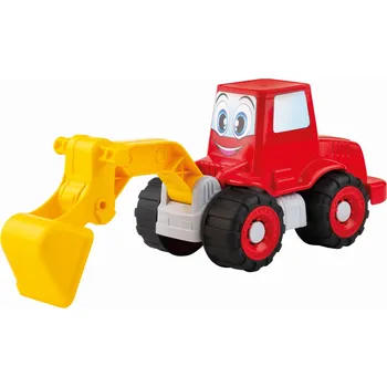 plyšák Androni Happy Truck bagr - 36 cm