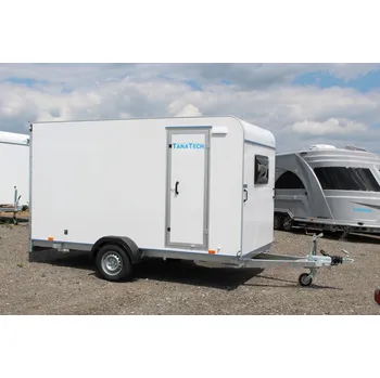 Přívěs k motorovému vozidlu TOMPLAN – Skříňový přívěs TFS 360.00 SC 1300kg+dveře+okno