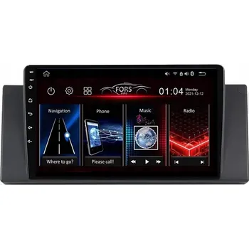 Autorádio Android Auto rádio FS2-Ultra pro BMW X5 (E53) 1999-2006, 2/32GB, CarPlay Android Auto