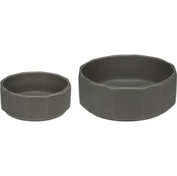 Miska pro psa Miska keramická FLAMINGO Valerio šedá 16cm (800ml)