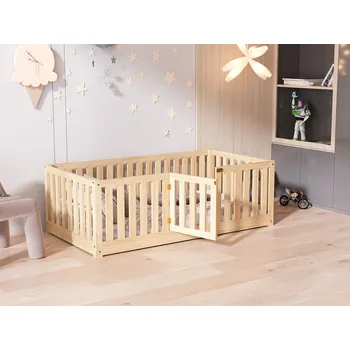 Dětská postýlka Nízká ohrádková postel Lemur 1 - 80 x 160 cm