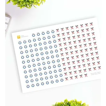 samolepka Samolepky A5 pro Piškvorčiště: Vítězové