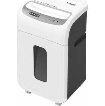 Skartovačka Activejet ASH-1602M skartovačka Na malé částice 60 dB 22,8 cm Černá, Stříbrná, Bílá