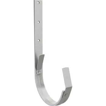 okap Hák žlabový s prolisem pozink – 333 mm