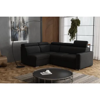 Sedací souprava Sedací souprava Petrit VII levá Kronos černá