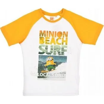 Pánské tričko TRIČKO MIMONI ep 1022 bílo - žluté Velikost: 3