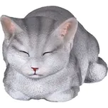 NOHEL GARDEN Kočka ležící 14x23x12cm, polyresin