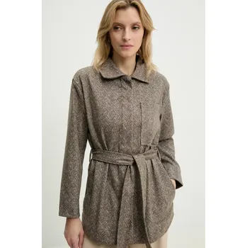 Pánská větrovka Bunda Answear.LAB hnědá barva, přechodná 34249.tos 88X, vel. L