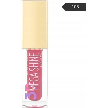 Lesk na rty Golden Rose 3D Mega Shine 108 5,2 ml lesk na rty