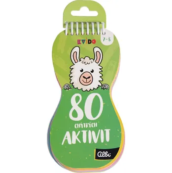 Desková hra 80 chytrých aktivit 7-8 let - Kvído - Albi