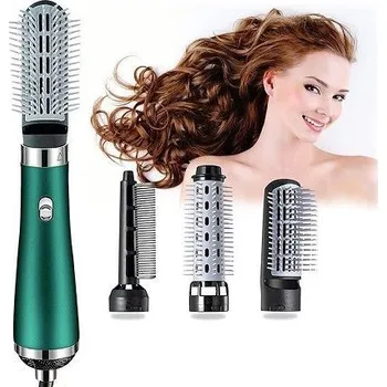 Kulma Vysoušeč vlasů, hřeben a kulma 3 v 1, černá