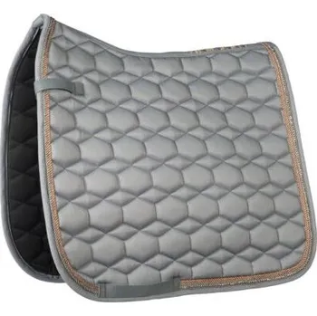 HKM Dečka podsedlová Rosegold Glamour Style HKM, drezurní, grey/rose gold COB/FULL