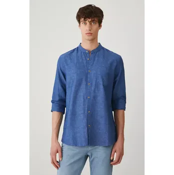 Pánská košile Lněná košile Medicine RS25.KDM070 modrá 50M, vel. L