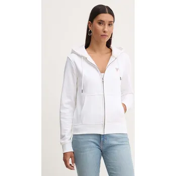Dámská mikina Guess Jeans Mikina W4YQ03 KC811 Bílá Regular Fit S