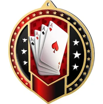 Poháry Bauer Kovová medaile MDMA03M10 | Karty